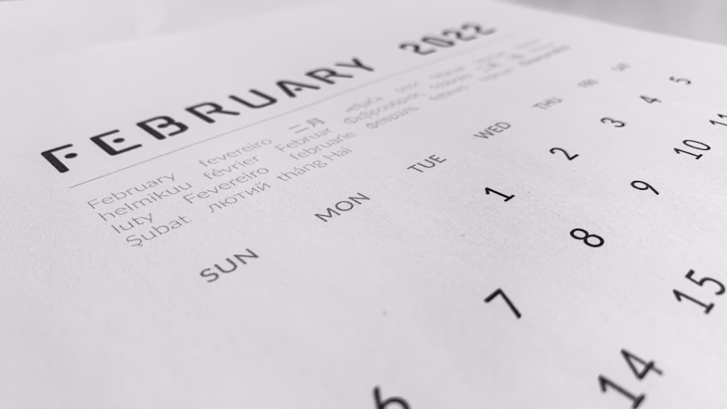 Photo Email Campaign Calendars