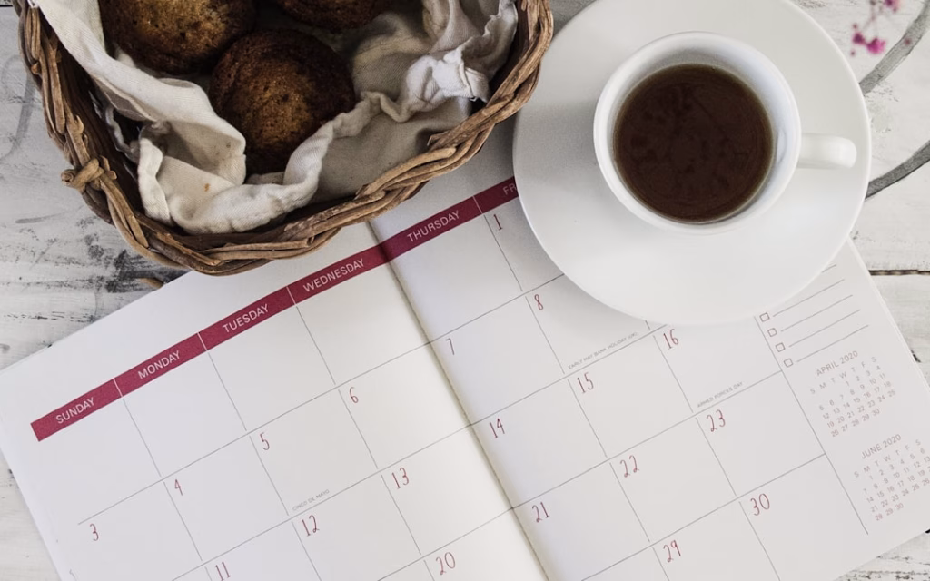 Photo Email Marketing Calendar