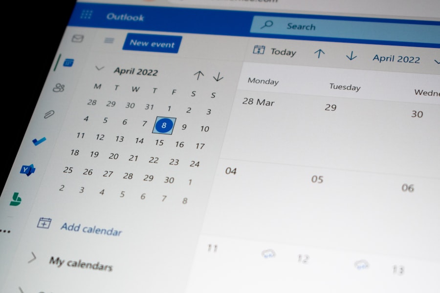 Photo Email Marketing Calendar